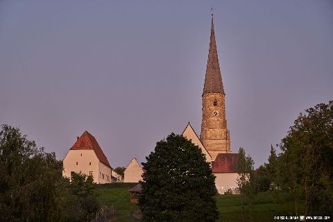 Gemeinde Reut Landkreis Rottal-Inn Taubenbach Pfarrkirche St. Alban (Dirschl Johann) Deutschland PAN